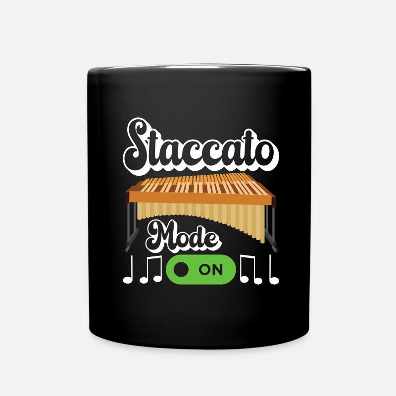 Vibraphon Vibraphonist - Tasse einfarbig - Schwarz