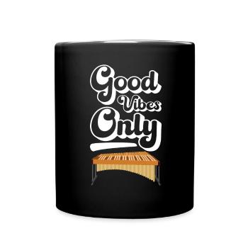 Vibraphon, vibraphonist - Full Colour Mug - black - Front