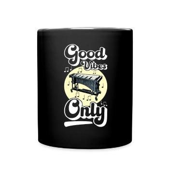 Vibraphon, vibraphonist - Full Colour Mug - black - Front