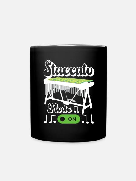 Vibraphon Vibraphonist - Tasse einfarbig - Schwarz