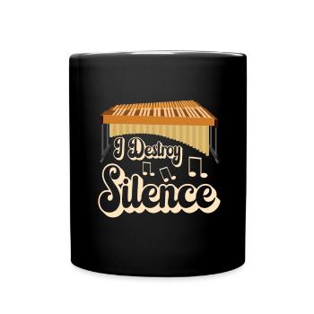 Vibraphon, vibraphonist - Full Colour Mug - black - Front