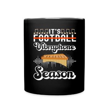 Vibraphon, vibraphonist - Full Colour Mug - black - Front