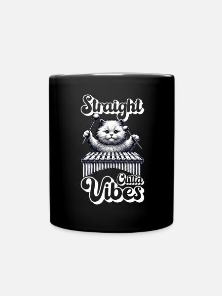 Vibraphon Vibraphonist - Tasse einfarbig - Schwarz