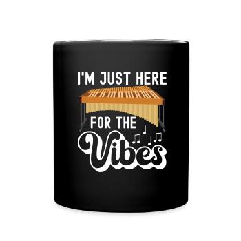 Vibraphon, vibraphonist - Full Colour Mug - black - Front