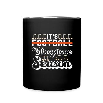 Vibraphon, vibraphonist - Full Colour Mug - black - Front