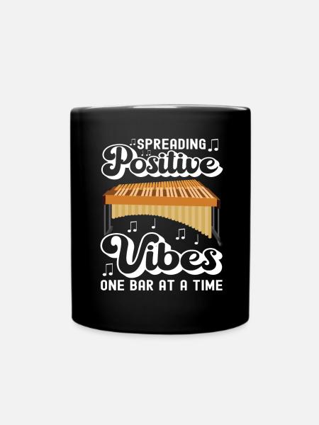 Vibraphon Vibraphonist - Tasse einfarbig - Schwarz