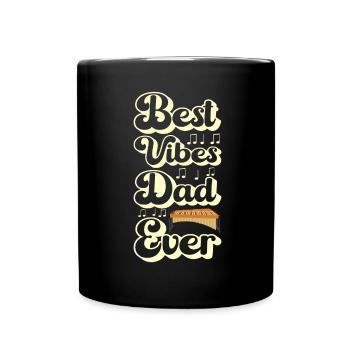 Vibraphon, vibraphoniste - Mug uni - noir - Devant
