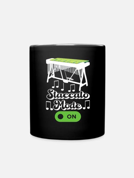 Vibraphon Vibraphonist - Tasse einfarbig - Schwarz