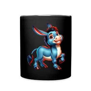 Donkey Mule - Full Colour Mug - black - Front