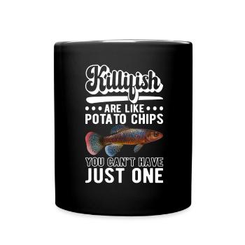Killifish Quarium Fish - Mug uni - noir - Devant