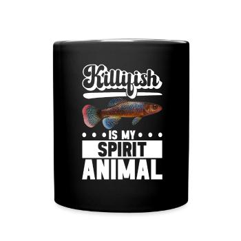Killifish Quarium Fish - Mug uni - noir - Devant