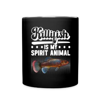 Killifish Quarium Fish - Mug uni - noir - Devant