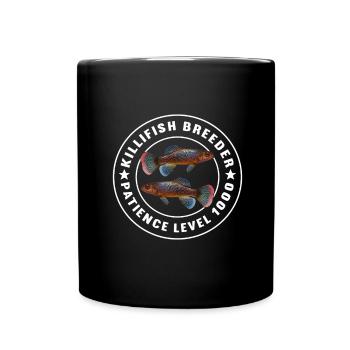 Killifish Quarium Fish - Mug uni - noir - Devant