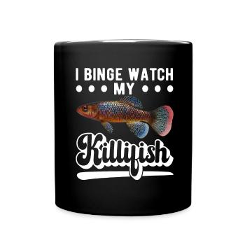 Killifish Quarium Fish - Mug uni - noir - Devant