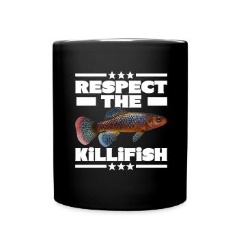 Killifish Quarium Fish - Mug uni - noir - Devant