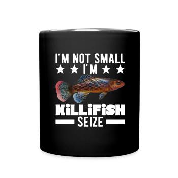 Killifish Quarium Fish - Full Colour Mug - black - Front