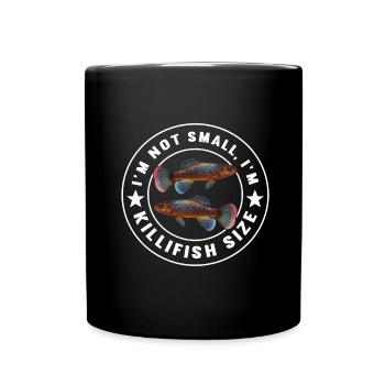 Killifish Quarium Fish - Full Colour Mug - black - Front