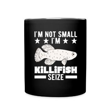 Killifish Quarium Fish - Full Colour Mug - black - Front