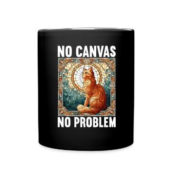 Stained Glass Artist Stained Glass Art - Full Colour Mug - black - Front
