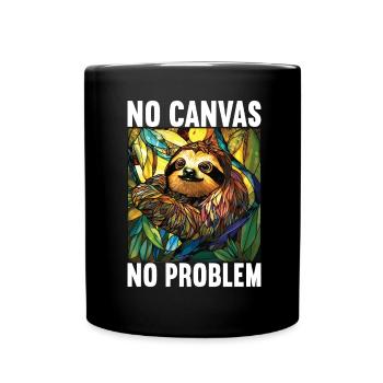 Vitrail artiste Vitrail Art - Mug uni - noir - Devant