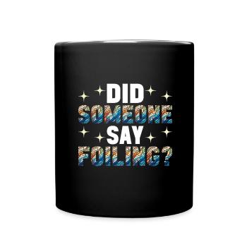 Vitrail artiste Vitrail Art - Mug uni - noir - Devant