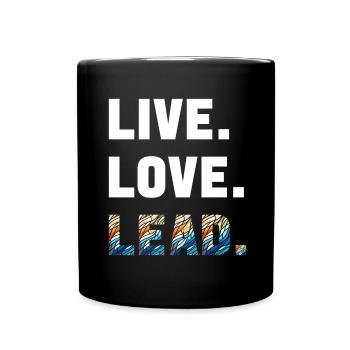 Vitrail artiste Vitrail Art - Mug uni - noir - Devant
