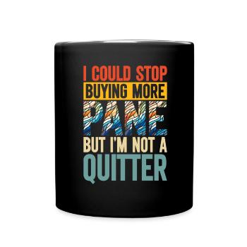 Vitrail artiste Vitrail Art - Mug uni - noir - Devant
