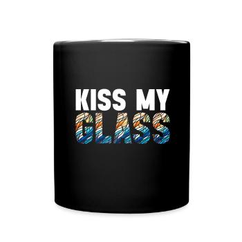 Vitrail artiste Vitrail Art - Mug uni - noir - Devant