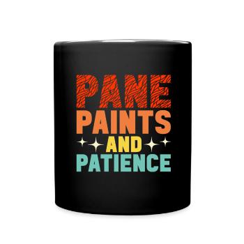 Vitrail artiste Vitrail Art - Mug uni - noir - Devant