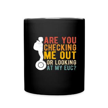 EUC Monowheel - Tasse einfarbig - Schwarz - Vorne