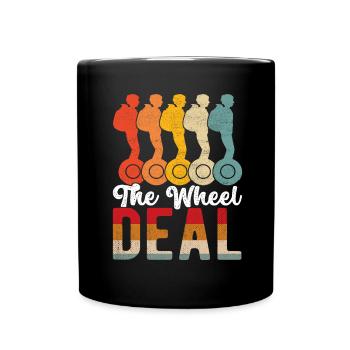 EUC Monowheel - Tasse einfarbig - Schwarz - Vorne