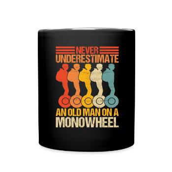 EUC Monowheel - Tasse einfarbig - Schwarz - Vorne