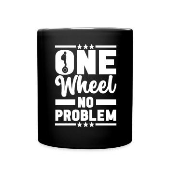 EUC Monowheel - Tasse einfarbig - Schwarz - Vorne