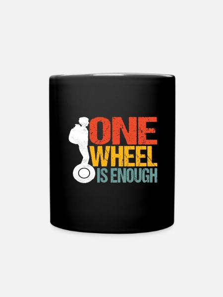 EUC Monowheel - Tasse einfarbig - Schwarz
