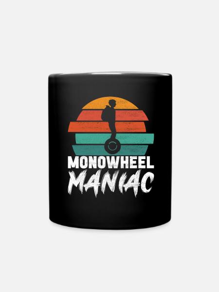 EUC Monowheel - Tasse einfarbig - Schwarz