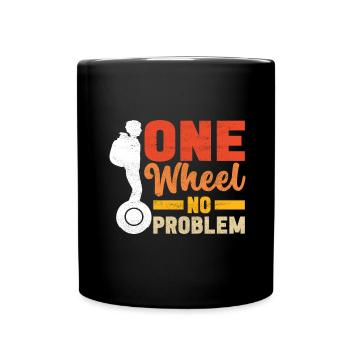 EUC Monowheel - Tasse einfarbig - Schwarz - Vorne