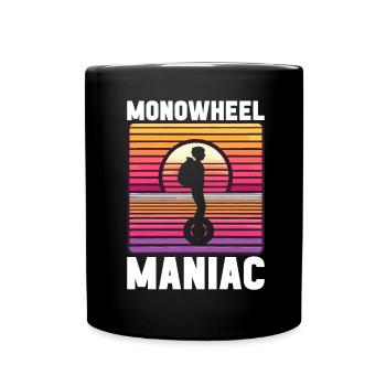 EUC Monowheel - Tasse einfarbig - Schwarz - Vorne