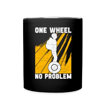 EUC Monowheel - Tasse einfarbig - Schwarz - Vorne