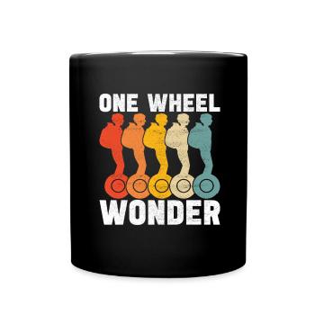 EUC Monowheel - Tasse einfarbig - Schwarz - Vorne