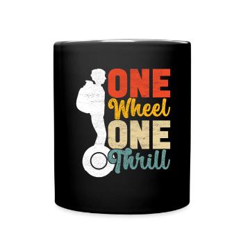 EUC Monowheel - Full Colour Mug - black - Front
