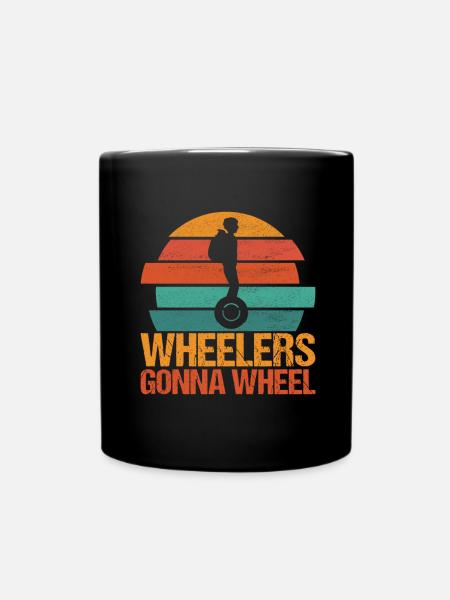 EUC Monowheel - Tasse einfarbig - Schwarz