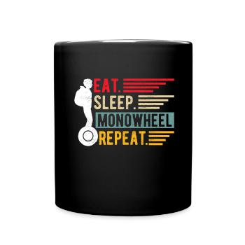 EUC Monowheel - Full Colour Mug - black - Front