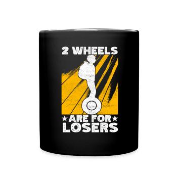 EUC Monowheel - Tasse einfarbig - Schwarz - Vorne