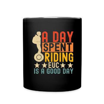 EUC Monowheel - Full Colour Mug - black - Front