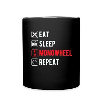 EUC Monowheel - Full Colour Mug - black - Front