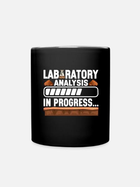 Bodenwissenschaftler Soil Science - Tasse einfarbig - Schwarz