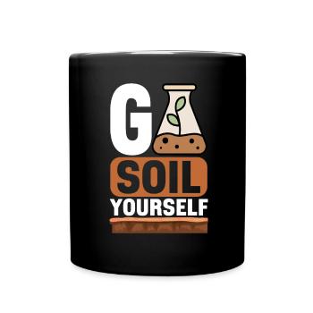 Bodenwissenschaftler Science du sol - Mug uni - noir - Devant