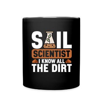 Bodenwissenschaftler Science du sol - Mug uni - noir - Devant