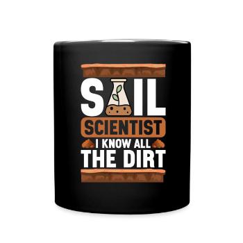 Bodenwissenschaftler Soil Science - Full Colour Mug - black - Front