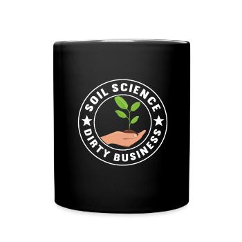Bodenwissenschaftler Science du sol - Mug uni - noir - Devant